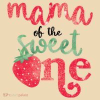 Cute Strawberry Mama Of The Sweet One Tote Bag thumb 4