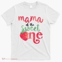 Cute Strawberry Mama Of The Sweet One T-Shirt thumb 0