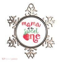 Cute Strawberry Mama Of The Sweet One Ornament thumb 0