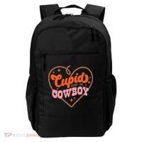 Cupid Sends Me A Cowboy Valentine's Day Backpack thumb 0