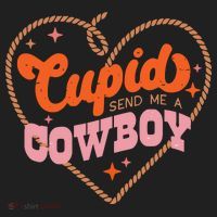 Cupid Sends Me A Cowboy Valentine's Day Beanie thumb 2