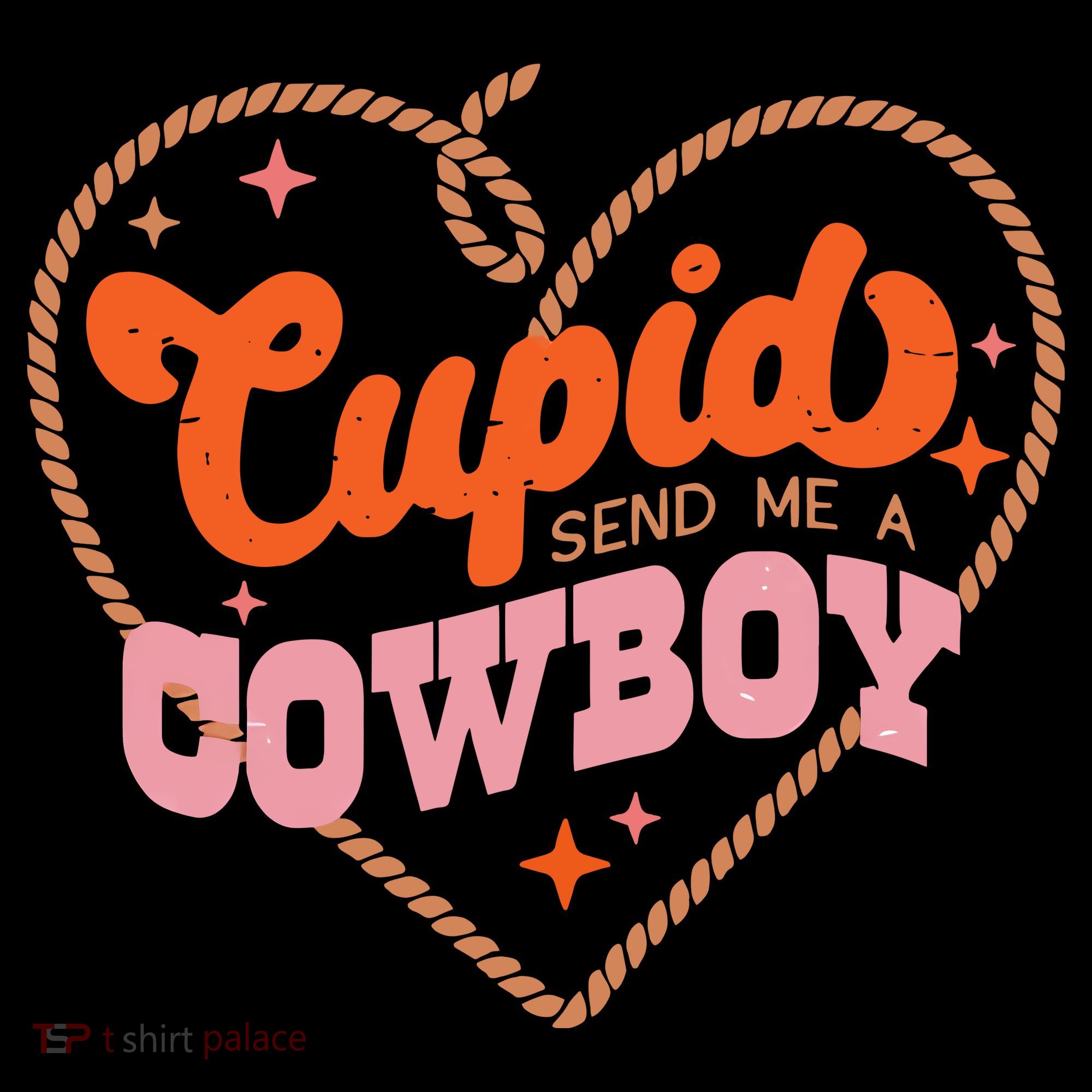 Cupid Sends Me A Cowboy Valentine's Day Baby Bodysuit