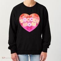 Cute Soccer Mom Soccer Ball Heart Women's Sweatshirt thumb 0