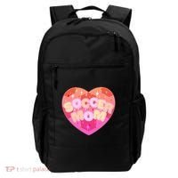 Cute Soccer Mom Soccer Ball Heart Backpack thumb 0