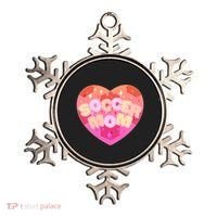 Cute Soccer Mom Soccer Ball Heart Ornament thumb 0