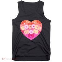 Cute Soccer Mom Soccer Ball Heart Tank Top thumb 0