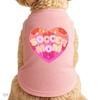 Cute Soccer Mom Soccer Ball Heart Doggie Tank thumb 0