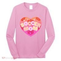 Cute Soccer Mom Soccer Ball Heart Long Sleeve Shirt thumb 0