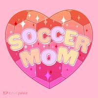 Cute Soccer Mom Soccer Ball Heart Long Sleeve Shirt thumb 2