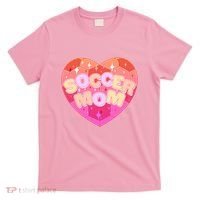 Cute Soccer Mom Soccer Ball Heart T-Shirt thumb 0