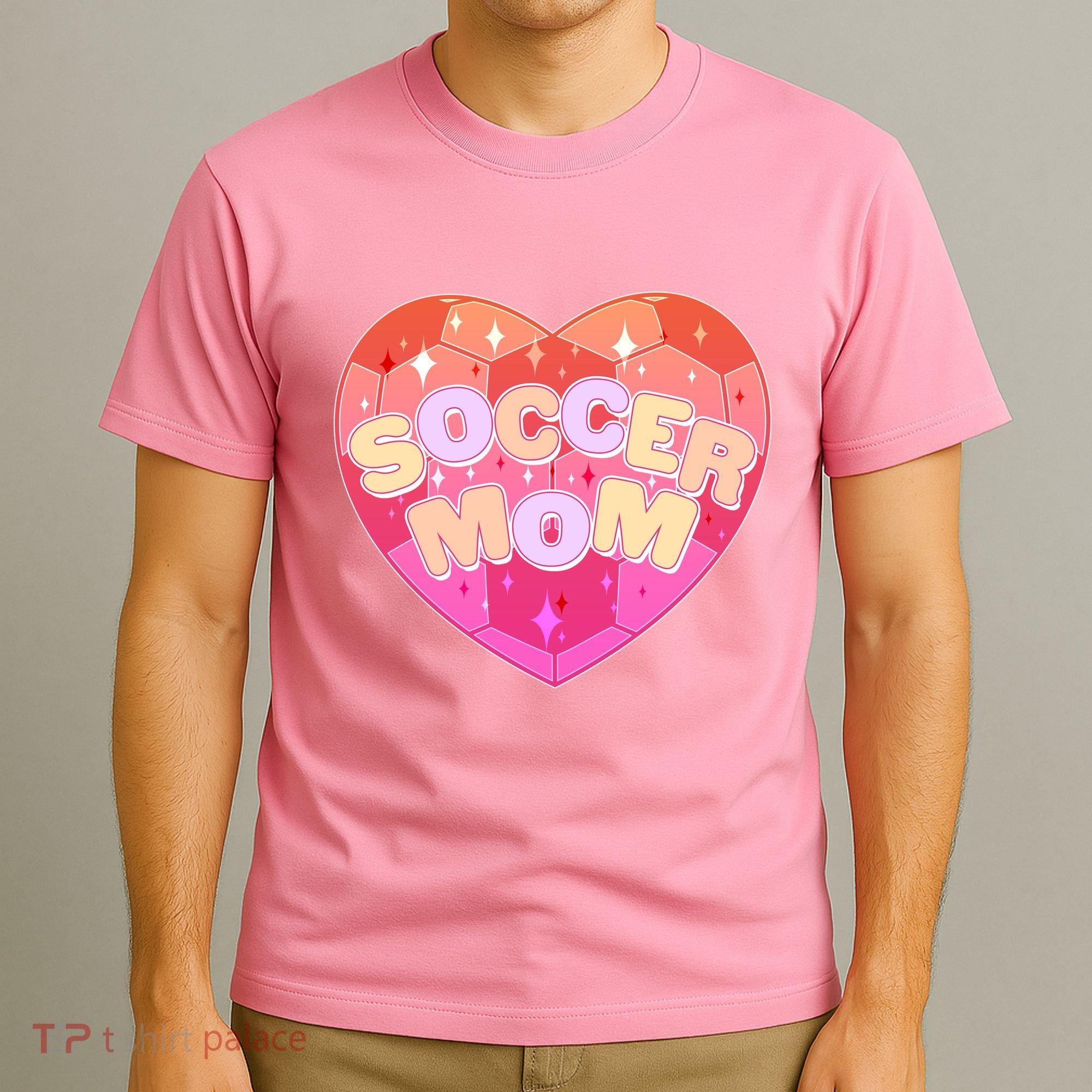 Cute Soccer Mom Soccer Ball Heart T-Shirt