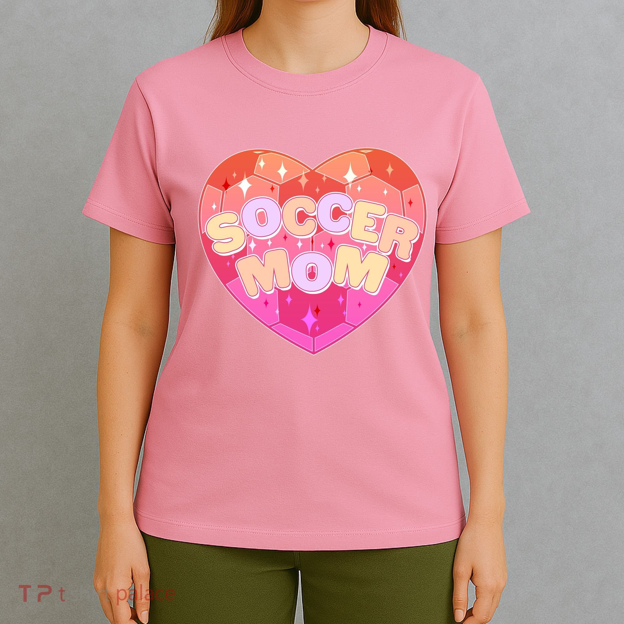Cute Soccer Mom Soccer Ball Heart T-Shirt
