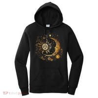 Celestial Sun Moon Flower Astrology Moon Phases Women's Hoodie thumb 0