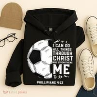 Christian Soccer Men Boys Religious Hoodie thumb 4