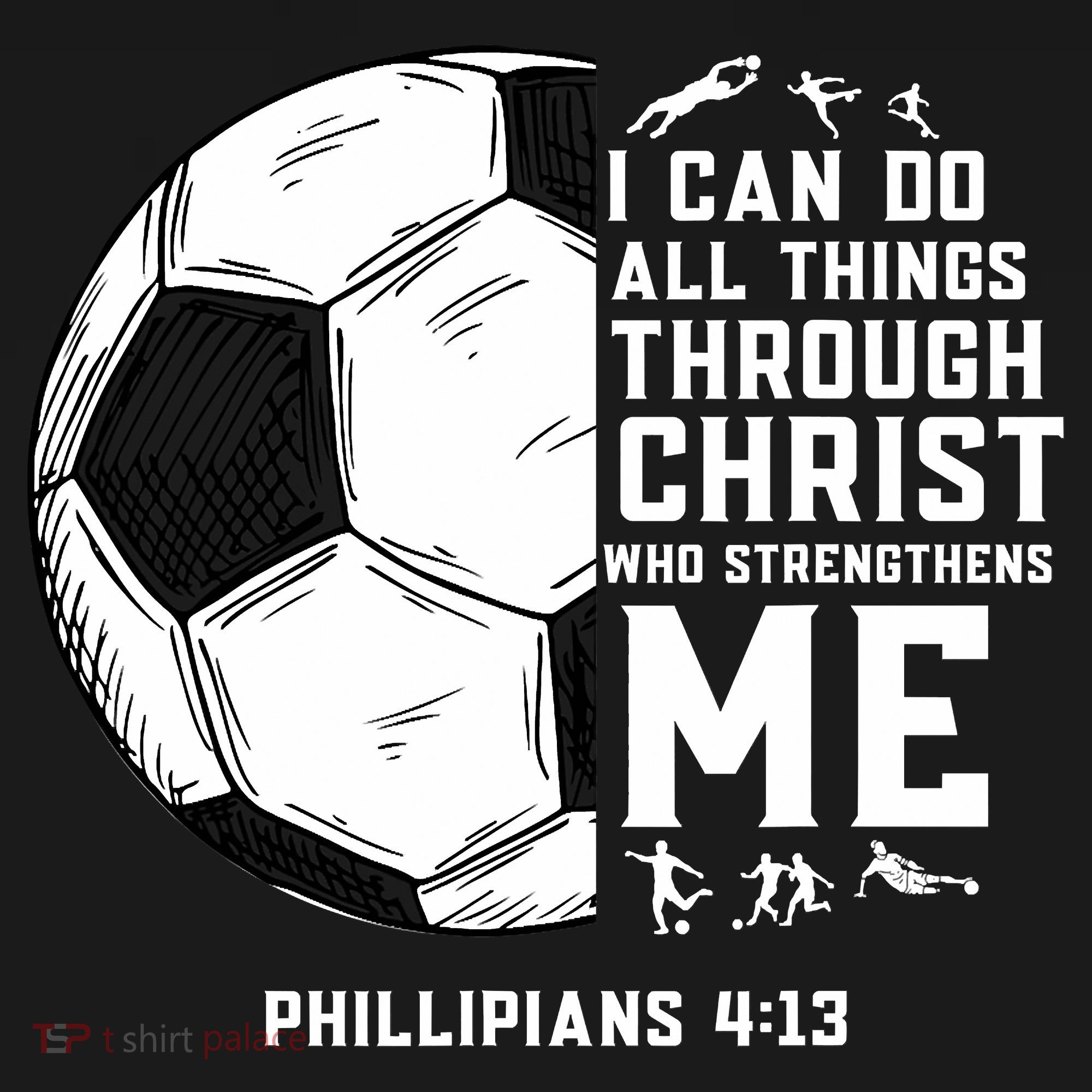 Christian Soccer Men Boys Religious Long Sleeve Shirt