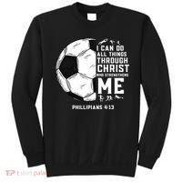 Christian Soccer Men Boys Religious Sweatshirt thumb 0