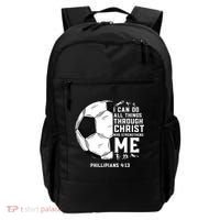 Christian Soccer Men Boys Religious Backpack thumb 0