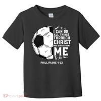 Christian Soccer Men Boys Religious Toddler T-Shirt thumb 0