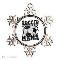 Checkered Soccer Mama Retro Soccer Mom Soccer Season Ornament thumb 0