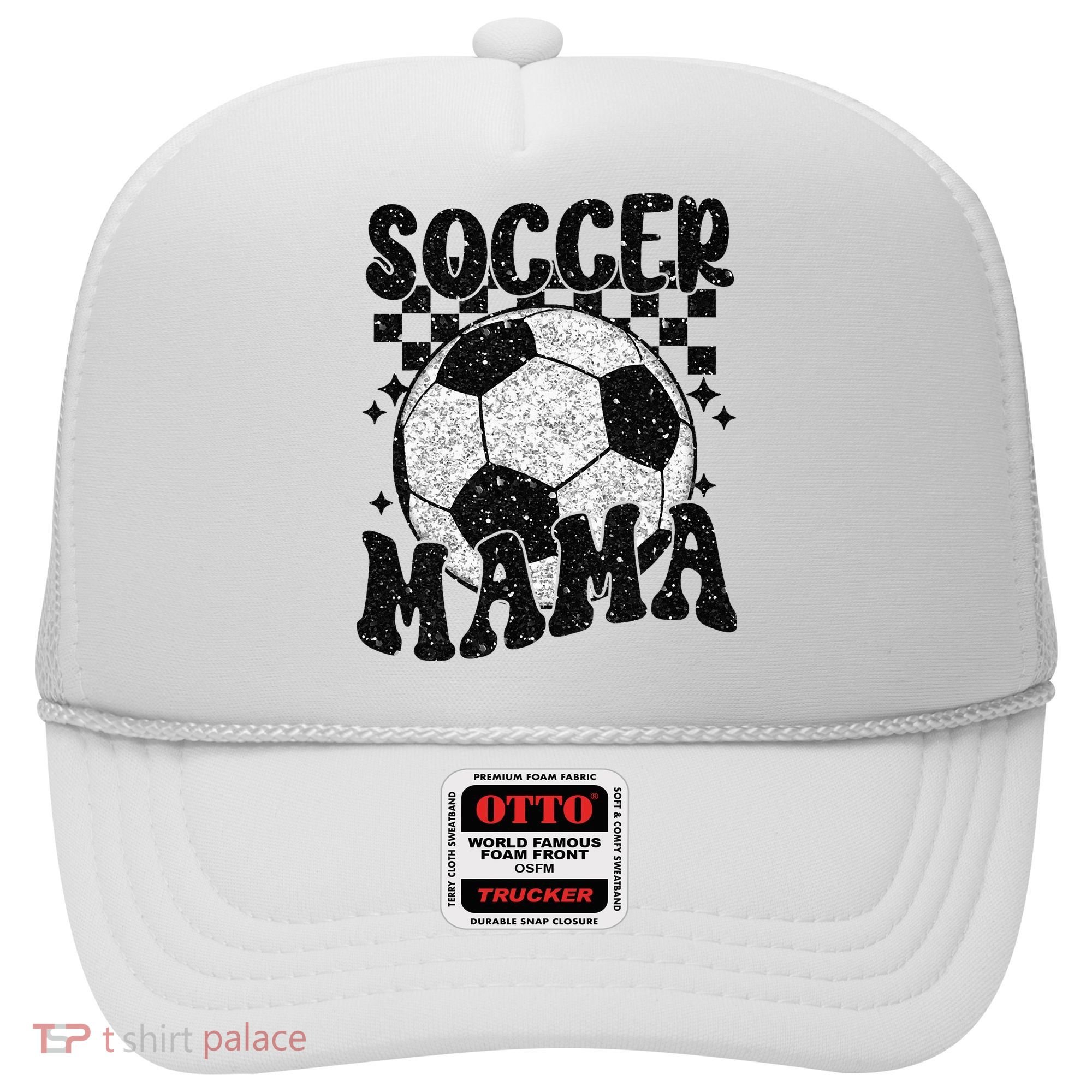 Checkered Soccer Mama Retro Soccer Mom Soccer Season Hat