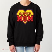 Cool Super Mom Gift Funny Superhero Mother's Day Gift Women's Sweatshirt thumb 0