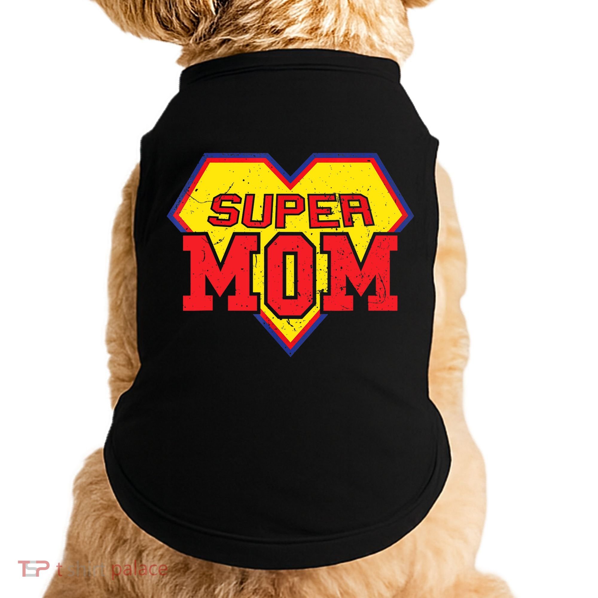 Cool Super Mom Gift Funny Superhero Mother's Day Gift Doggie Tank