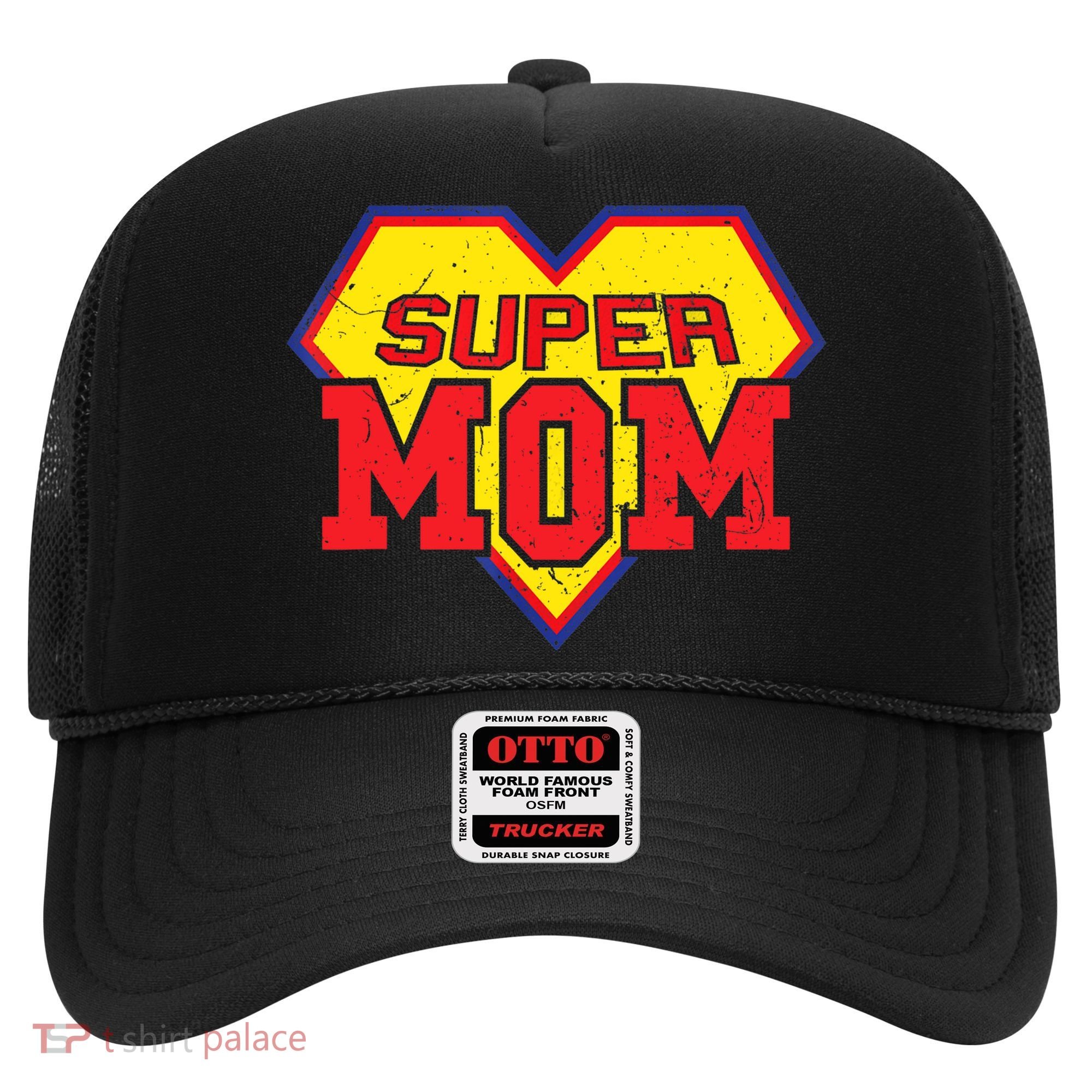 Cool Super Mom Gift Funny Superhero Mother's Day Gift Hat