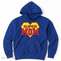 Cool Super Mom Gift Funny Superhero Mother's Day Gift Hoodie thumb 0