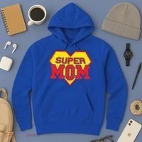 Cool Super Mom Gift Funny Superhero Mother's Day Gift Hoodie thumb 3