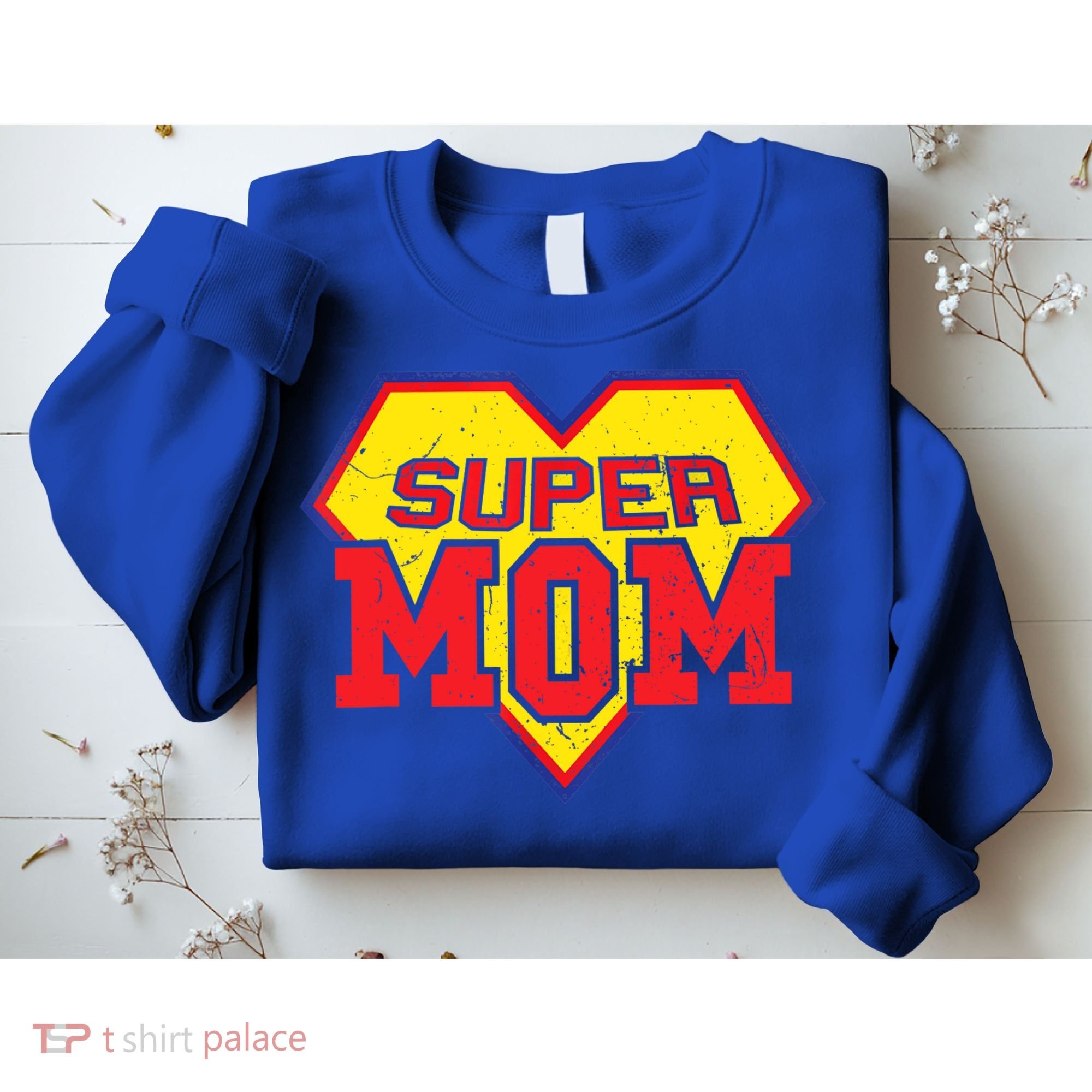 Cool Super Mom Gift Funny Superhero Mother's Day Gift Sweatshirt
