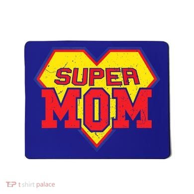 Cool Super Mom Gift Funny Superhero Mother's Day Gift Mousepad