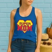 Cool Super Mom Gift Funny Superhero Mother's Day Gift Women's Tank Top thumb 2