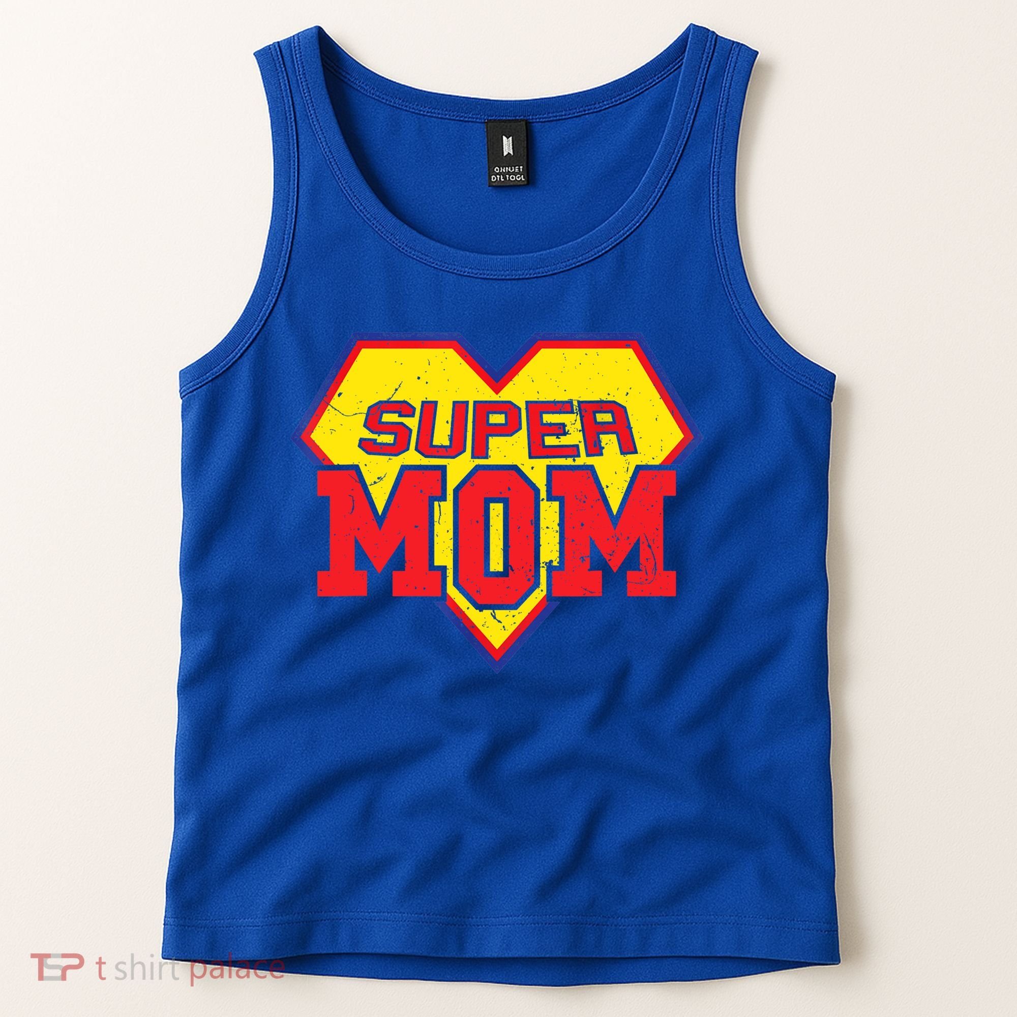 Cool Super Mom Gift Funny Superhero Mother's Day Gift Tank Top