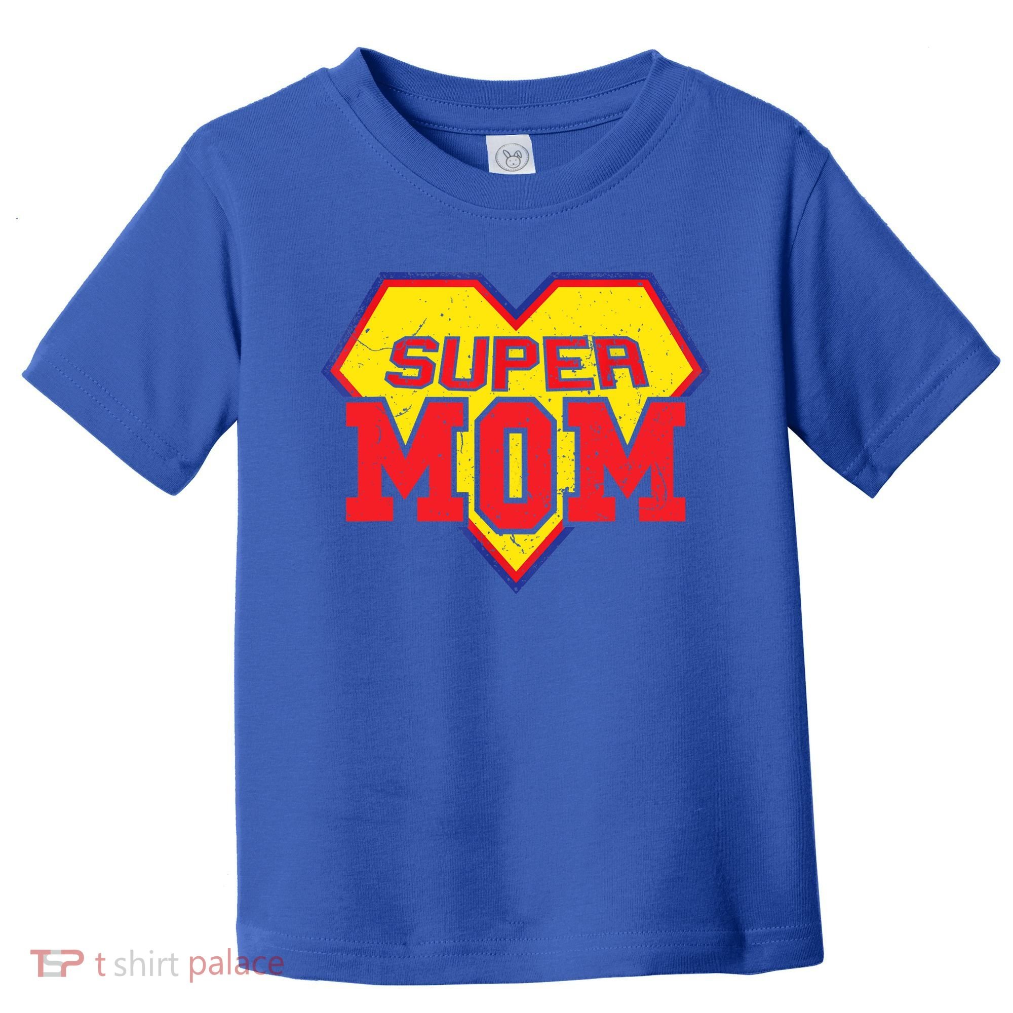 Cool Super Mom Gift Funny Superhero Mother's Day Gift Toddler T-Shirt