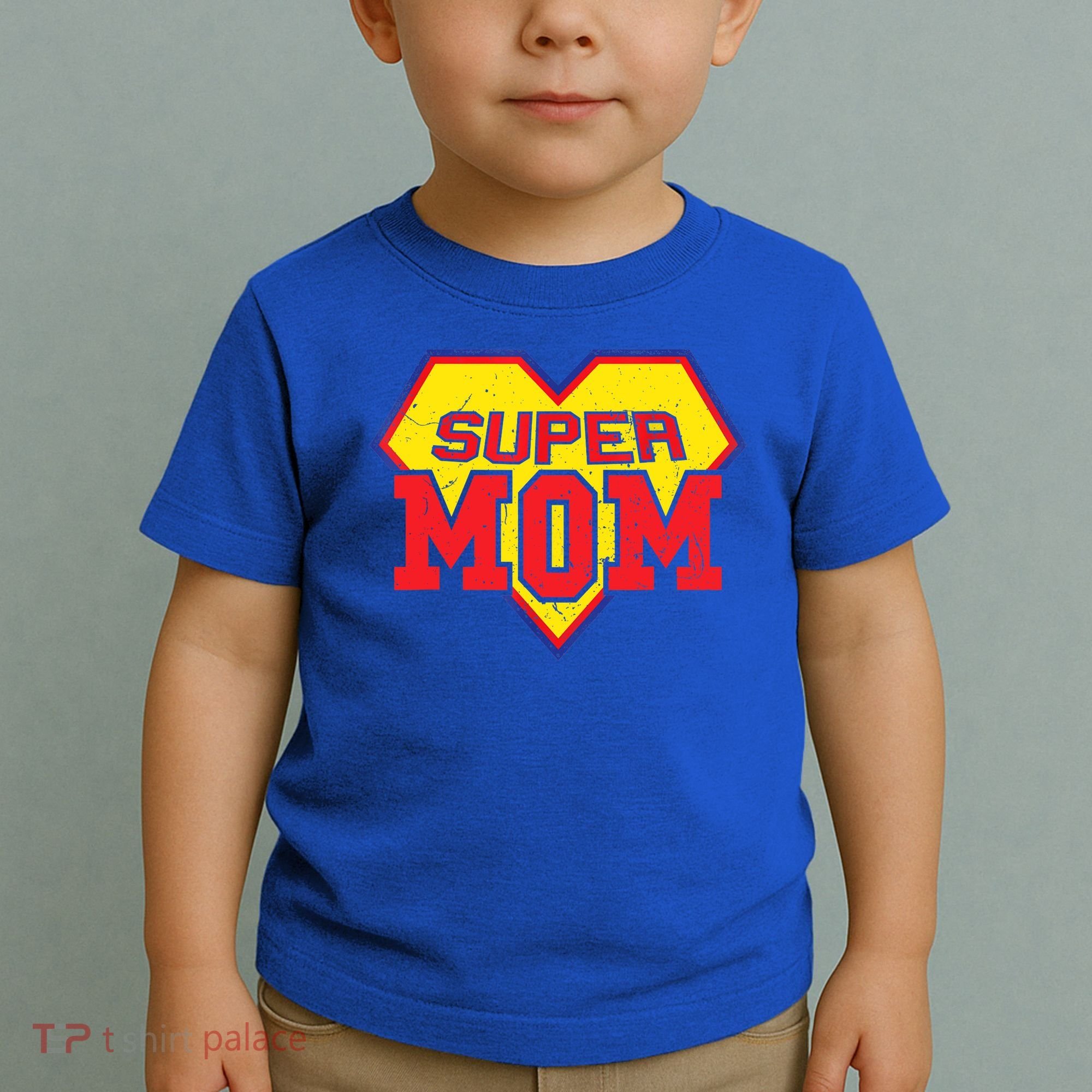 Cool Super Mom Gift Funny Superhero Mother's Day Gift Toddler T-Shirt
