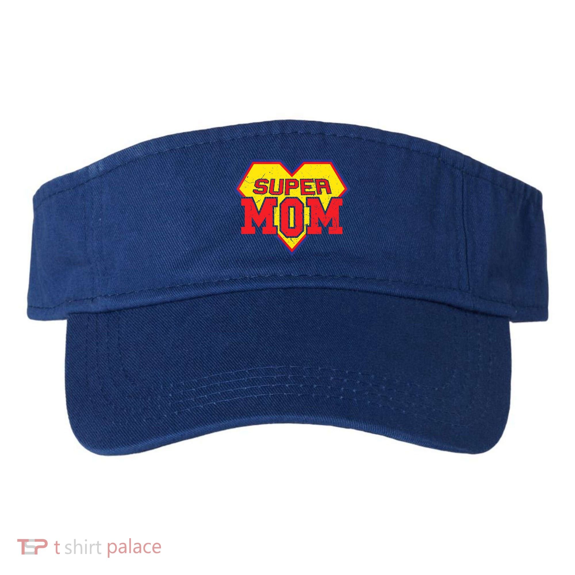Cool Super Mom Gift Funny Superhero Mother's Day Gift Visor