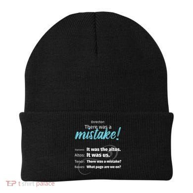 Choir Singing Music There Was A Mistake Beanie