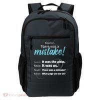 Choir Singing Music There Was A Mistake Backpack thumb 0