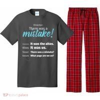 Choir Singing Music There Was A Mistake Pajama Set thumb 0