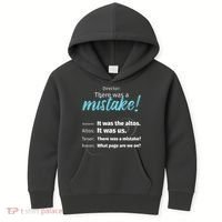 Choir Singing Music There Was A Mistake Kids Hoodie thumb 0