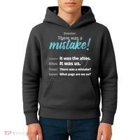 Choir Singing Music There Was A Mistake Kids Hoodie thumb 4