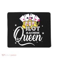 Cute Slot Machine Queen Funny Casino Gambling Mousepad thumb 0
