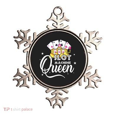 Cute Slot Machine Queen Funny Casino Gambling Ornament