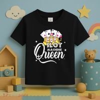 Cute Slot Machine Queen Funny Casino Gambling Toddler T-Shirt thumb 3