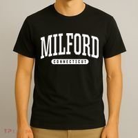 College Style Milford Connecticut Souvenir Gift T-Shirt thumb 3