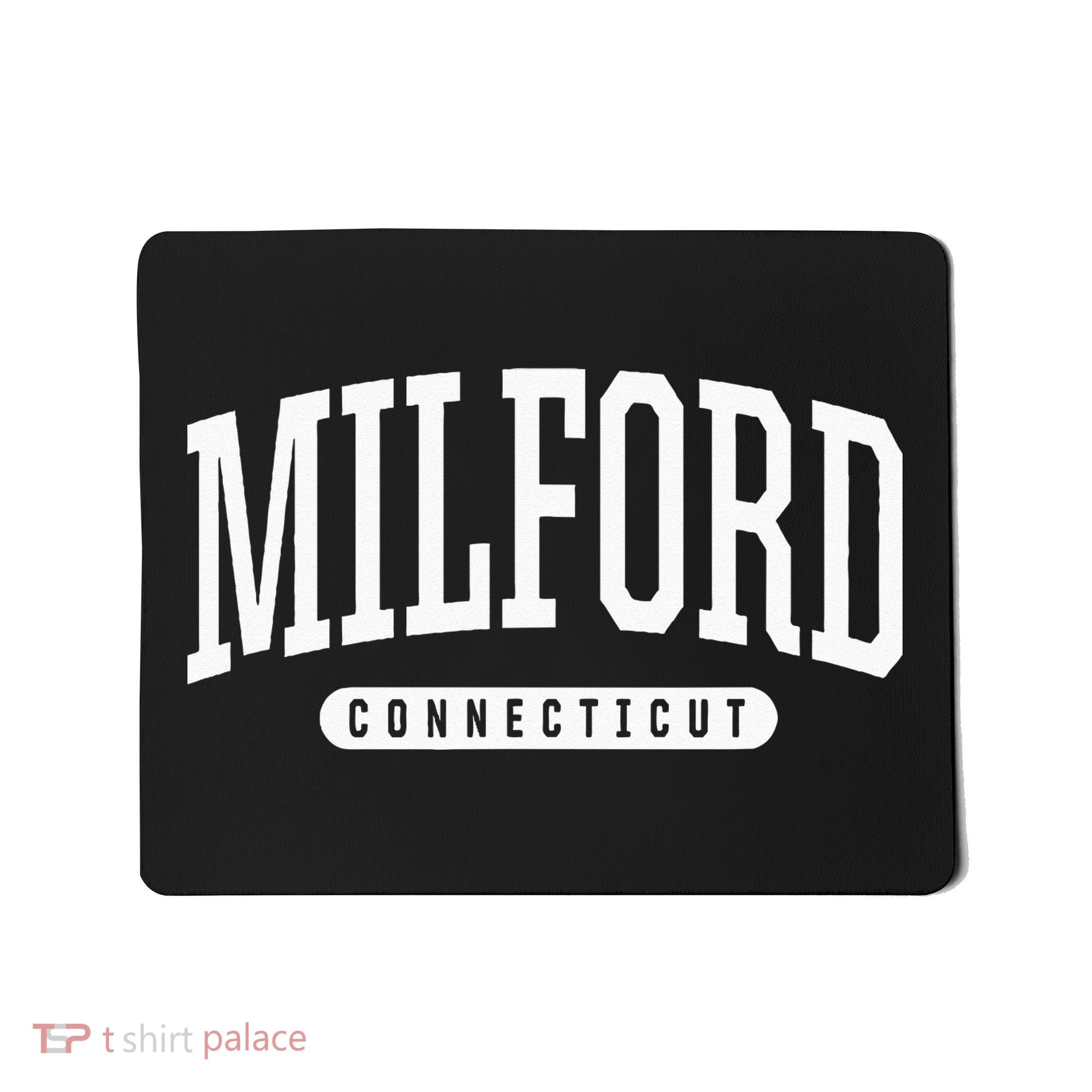 College Style Milford Connecticut Souvenir Gift Mousepad