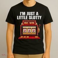 Cool Slot Machine Lovers Art For Men Women Casino Gambler T-Shirt thumb 3