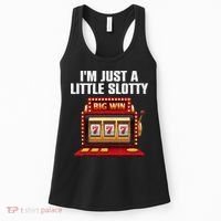 Cool Slot Machine Lovers Art For Men Women Casino Gambler Women's Tank Top thumb 0