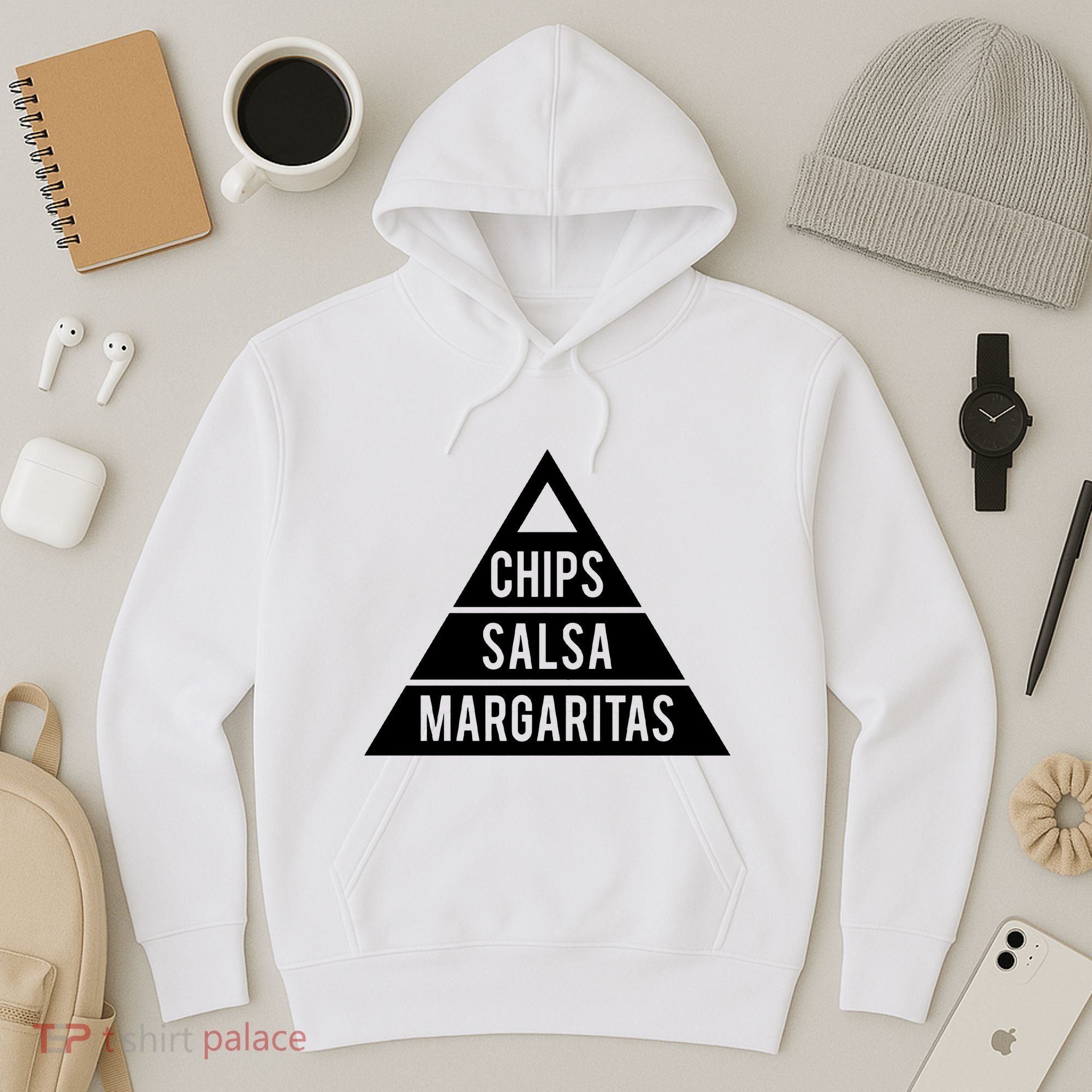Chips Salsa Margaritas Hoodie