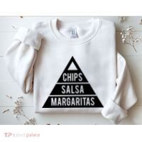 Chips Salsa Margaritas Sweatshirt thumb 2